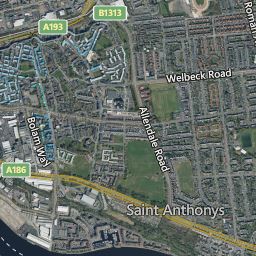Maps and local area information on aboutmyplace.co.uk