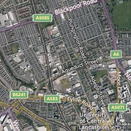 Maps and local area information on aboutmyplace.co.uk