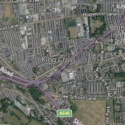Maps and local area information on aboutmyplace.co.uk