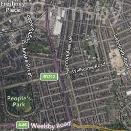 Maps and local area information on aboutmyplace.co.uk