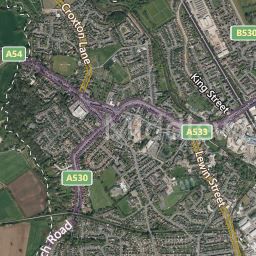 Maps and local area information on aboutmyplace.co.uk