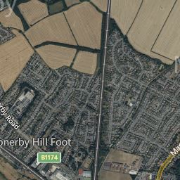 Maps and local area information on aboutmyplace.co.uk