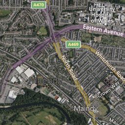 Maps and local area information on aboutmyplace.co.uk