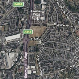 Maps and local area information on aboutmyplace.co.uk