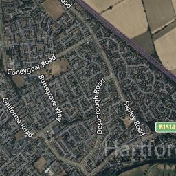 Maps and local area information on aboutmyplace.co.uk