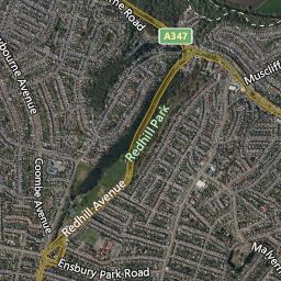 Maps and local area information on aboutmyplace.co.uk