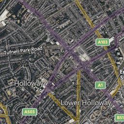 Maps and local area information on aboutmyplace.co.uk