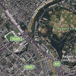 Maps and local area information on aboutmyplace.co.uk