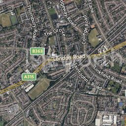 Maps and local area information on aboutmyplace.co.uk