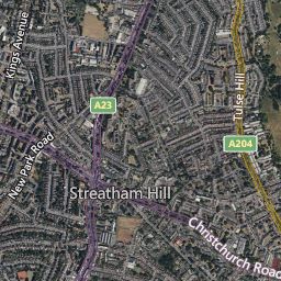 Maps and local area information on aboutmyplace.co.uk