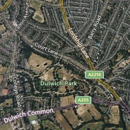 Maps and local area information on aboutmyplace.co.uk
