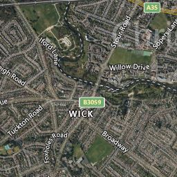 Maps and local area information on aboutmyplace.co.uk