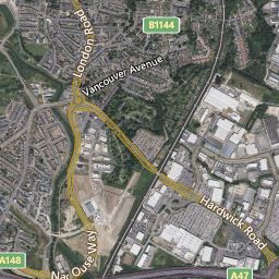 Maps and local area information on aboutmyplace.co.uk