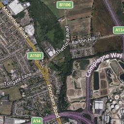 Maps and local area information on aboutmyplace.co.uk