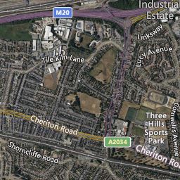 Maps and local area information on aboutmyplace.co.uk